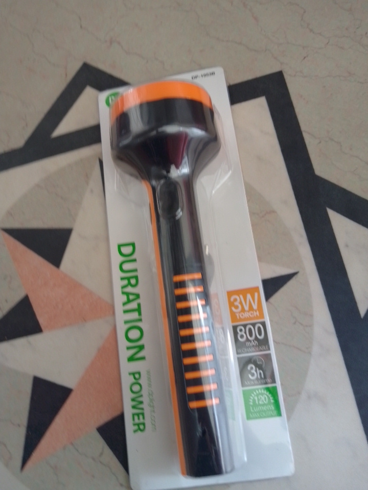 DP 3W LED Torch Light – DP-1953B By Lumett