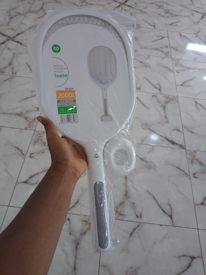 DP Electronic Rechargeable Mosquito Swatter – DP-834 By Lumett