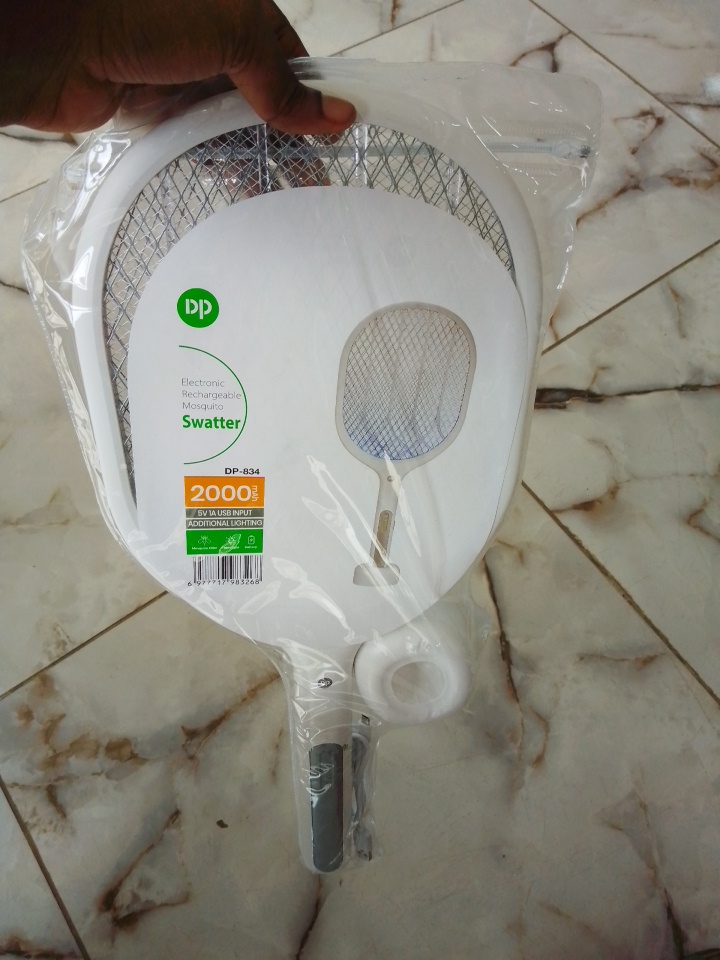 DP Electronic Rechargeable Mosquito Swatter – DP-834 By Lumett