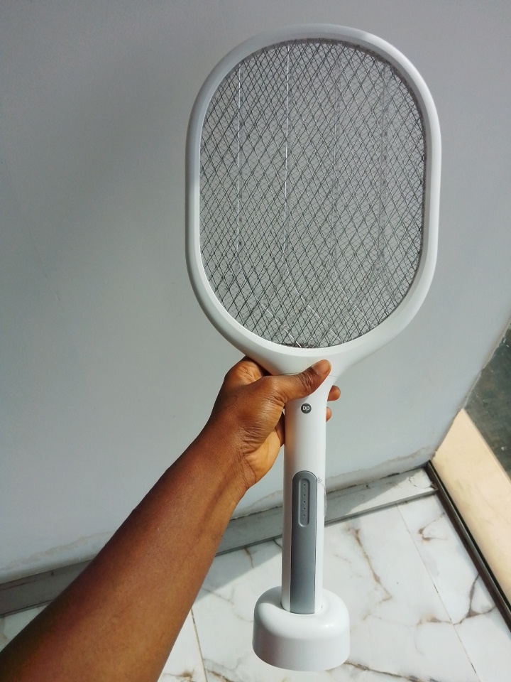 Cordless Electronic Fly-Swiping Racket By Lumett