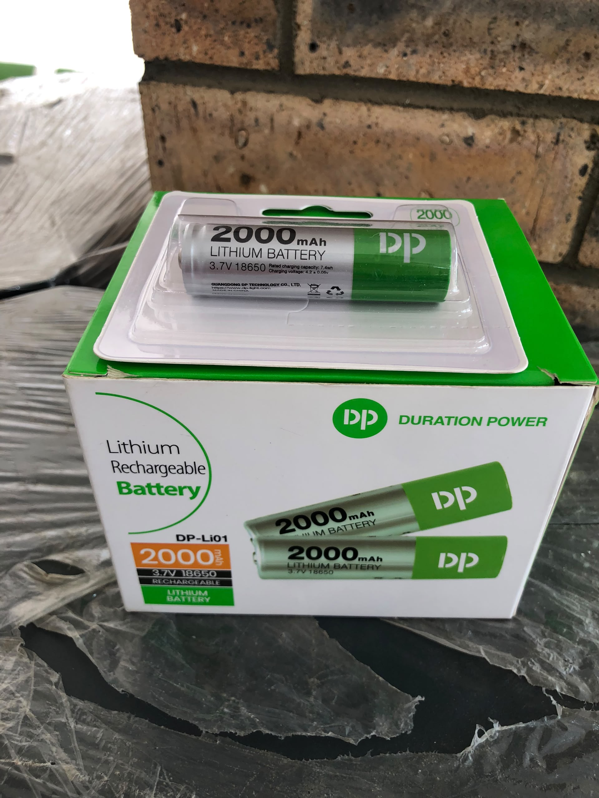 Packet 2000mAh Lithium Rechargeable Battery for Electronic Gadgets By Lumett