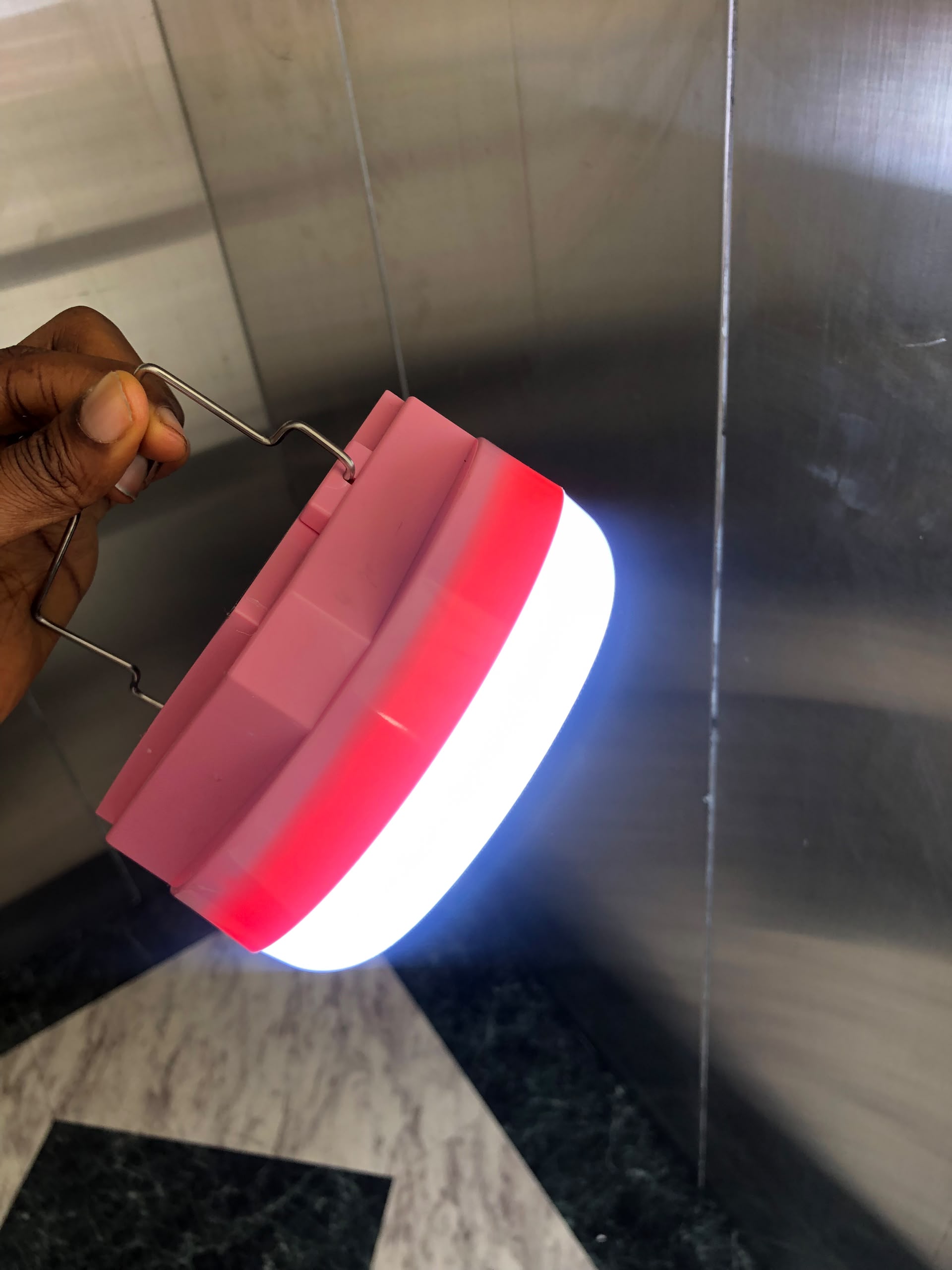 Easy Power 6000mAh Battery-Powered LED Security Lamp By Lumett
